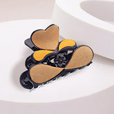 FELT HEART HAIR CLAW CLIP